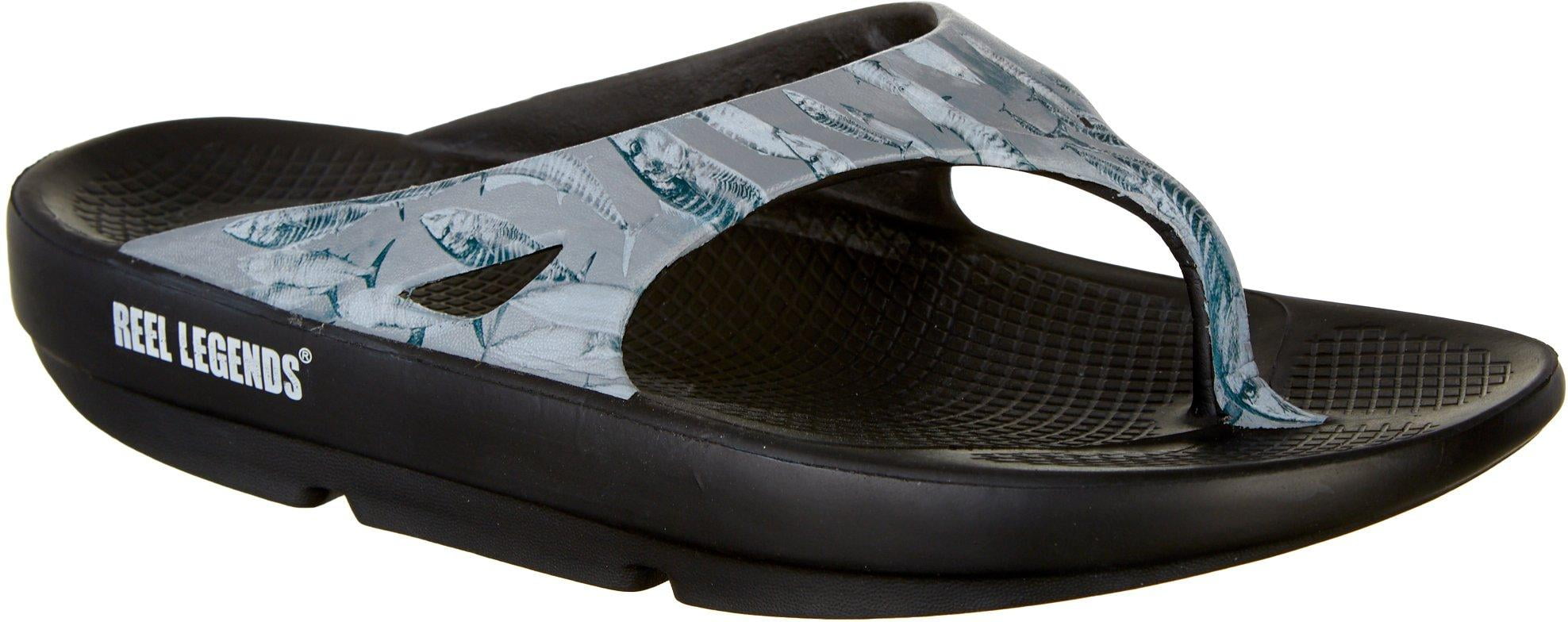 reel legends mens flip flops