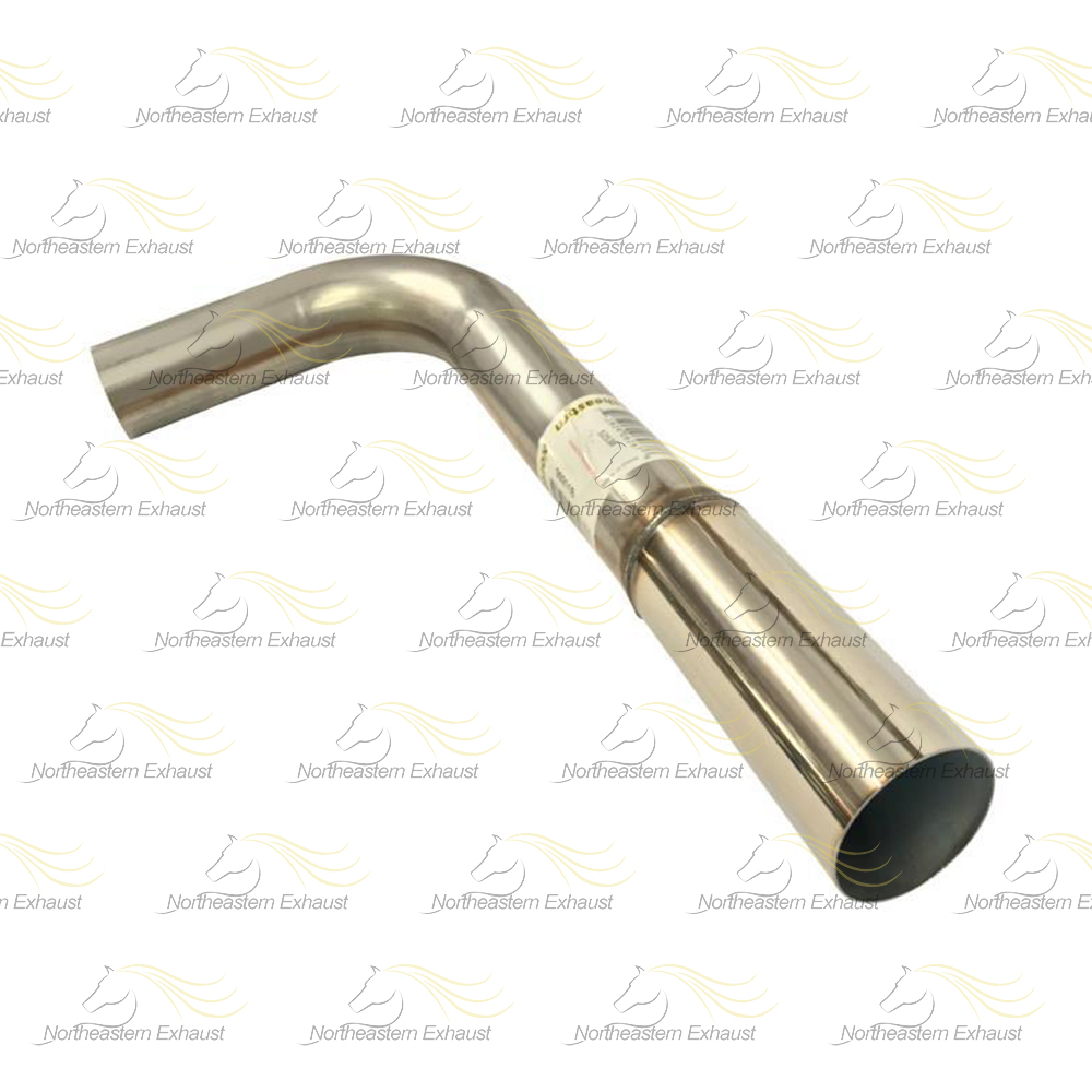 Stainless Steel Cat-Back Exhaust System Kit Fits 2008-2012 Chevrolet Malibu 2.4L & 2008-2010 Chevrolet Malibu 3.5L - Direct Fit