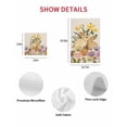 thumbnail image 7 of Easter Bunny Kitchen Dish Towels for Drying Dishes Set of 4, Spring Floral Vintage Botanical Rabbits Beige Waffle Weave Microfiber Hand Tea Bathroom Towels Quick Dry & Absorbent Towel 15.7x23.6, 7 of 7