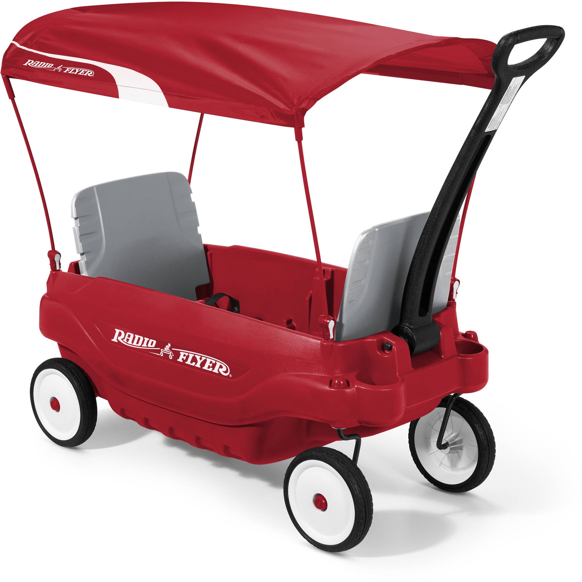Radio Flyer Kids 3-in-1 EZ Folding Wagon 2 Kid Riding Bench Seat Fold Cargo M10 for sale online 