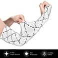 thumbnail image 3 of Sun Protection Arm Sleeves for Men Women, Hockey Stick black Sleeves to Cover Arms with Thumb Hole Cooling Sleeve, 3 of 6