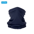 thumbnail image 3 of Uxcell Neck Gaiter, 6 Pack Breathable Cooling Face Cover Scarf for Cycling Running, Navy Blue, 3 of 6