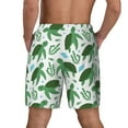 thumbnail image 4 of Fotbe Cartoon Turtle Men’s Swim Trunks Quick Dry Swim Shorts Board Shorts with Mesh Lining-, 4 of 9