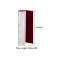 thumbnail image 2 of Unique Bargains Patchs en Velours Autocollants Patchs de Réparation Rouge Foncé 58'x8', 2 of 5