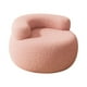 thumbnail image 4 of Pisos de sofá perezoso, asiento suave portátiles multifuncionales, sofá de piso otomano para la sala de juegos de la sala de la sala de entrada Rosa, 4 of 8