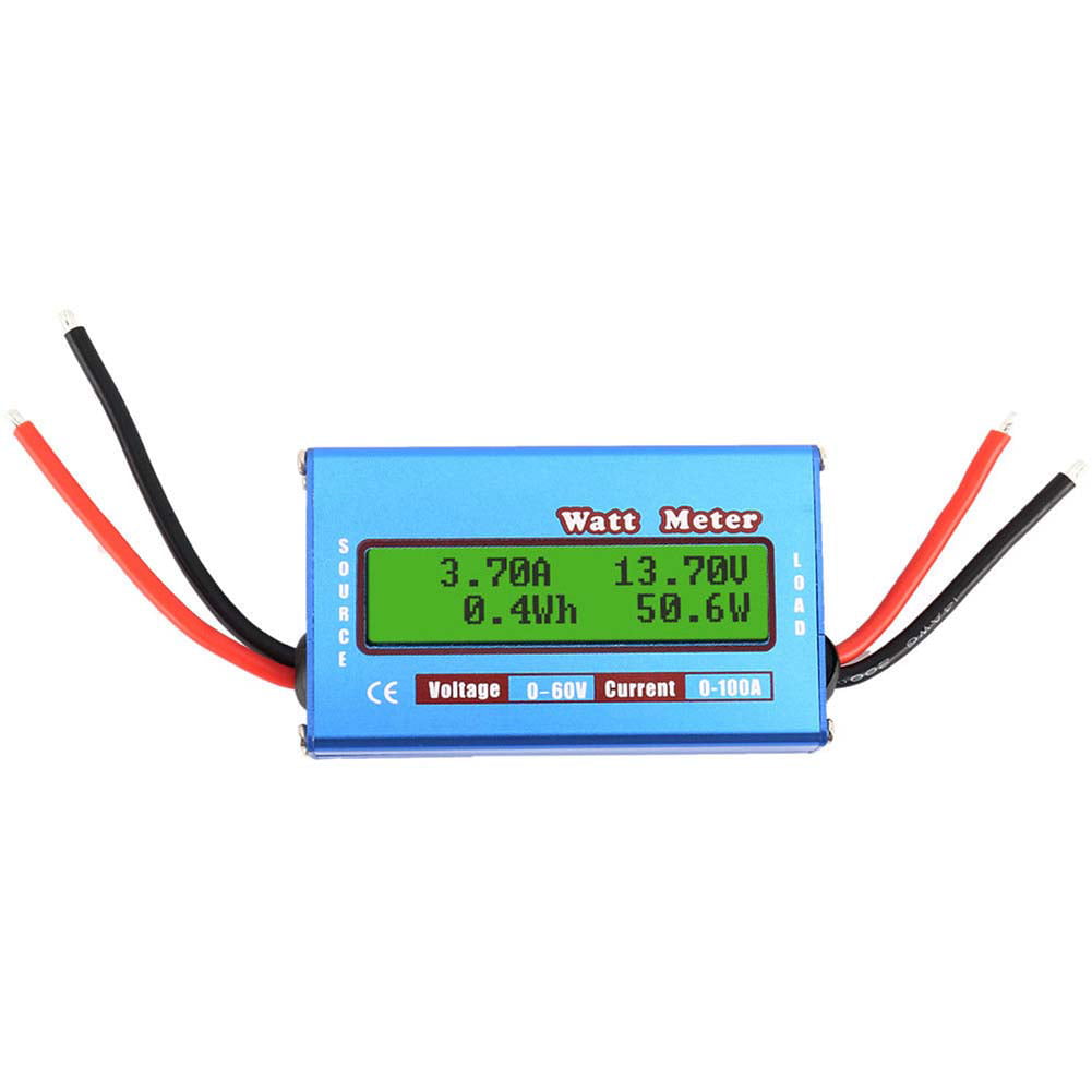 Details about   60 V 100A LCD Digital Battery Analyze Monitor Watt Meter DC Ammeter RC Power Amp 