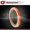thumbnail image 6 of Unique Bargains Pinstripe Tape 0.35inch 32.81ft Car Stripes Pinstripe Decals Orange 1 Pc, 6 of 7