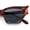 Tortoise Frame - Black Lens, variant on SA106 Womens Rich Gilded Age Opulent Gothic Cat Eye Plastic Fashion Sunglasses Black Frame - Black Lens