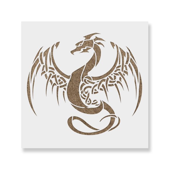 Plantillas de dragón de mylar Stencil Revolution - Dragones