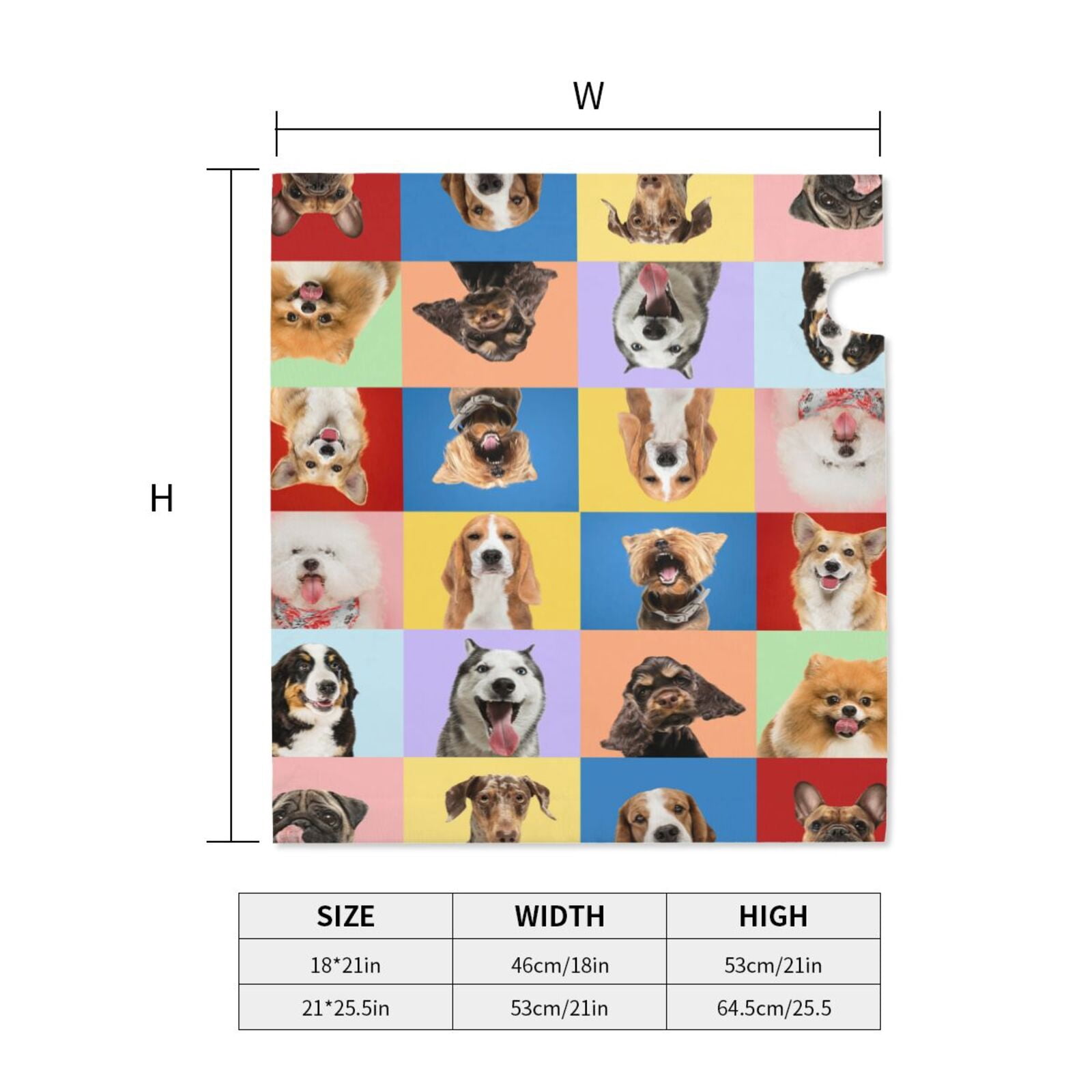 Xecao funny dogs for Mailbox Cover with Magnetic Strips, Waterproof and Sunscreen, Adds a Decorative Touch to Your Garden Yard-21x18 in