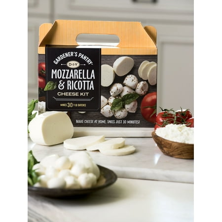 Mozzarella and Ricotta Homemade Cheese Kit (Best Mozzarella Cheese For Pizza)