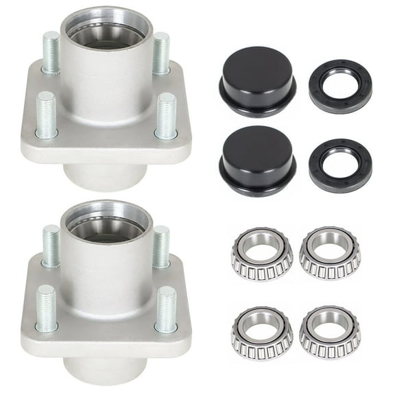 SEBLAFF For EZGO Front Hub Assembly Wheel Hubs TXT/ Medalist G/E Golf Cart 1976-2001.5