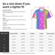 thumbnail image 5 of Balery Rainbow Scales2 Camisas hawaianas de manga corta para hombre, camisas playeras de corte holgado, camisas de vacaciones con botones,Small, 5 of 7