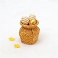 thumbnail image 5 of Spring Woven Basket Easter Realistic Resin Wicker Look Tiny Basket Mini Dollhouse Miniature Accessory for Photography Props, Jewelry Storage, Succulent Planter & Tabletop Scene Decor Use, 5 of 5