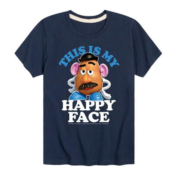 Toy Story - This Is My Happy Face - Toddler And Youth Short Sleeve Graphic T-Shirt