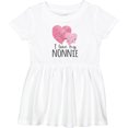 thumbnail image 3 of Inktastic I Love My Nonnie Girls Baby Dress, 3 of 5