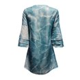 thumbnail image 4 of Robes pour Femmes Robe Mignonne Manches Trois Couches Volant Col en V Ample Imprimé Floral Mini Robe pour Femmes m TG, 4 of 4