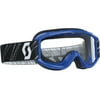 Scott 89 Si Youth MX Offroad Goggles Blue w/Clear Lens