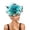 Green, variant on Netting Headpiece in Style for Stage Performances and Parties - Distinctive Headband Accessory for Themed Shows and Events, Red