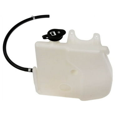 Front Radiator Coolant Overflow Expansion Tank with Cap - Compatible with 2001 - 2005 Buick Century 3.1L V6 2002 2003 2004