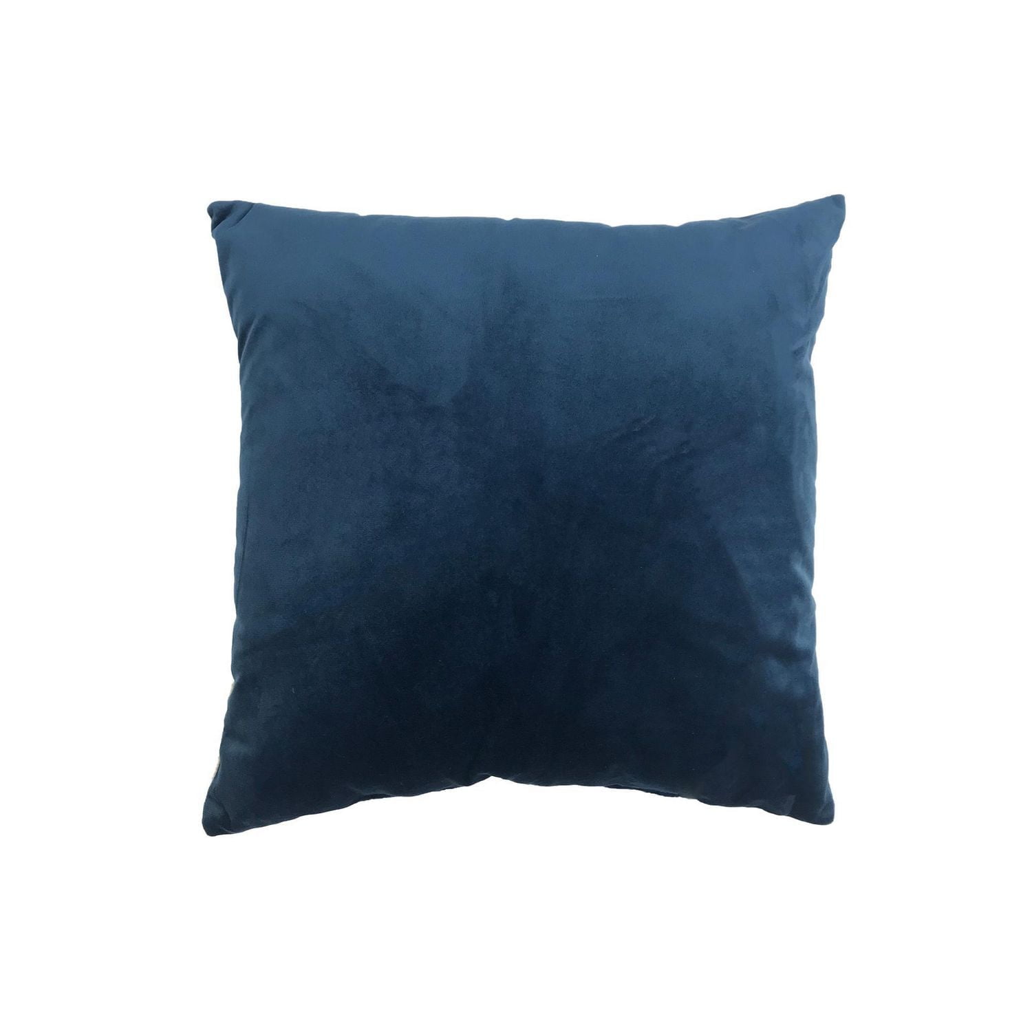 Hometrends Velvet Yellow Decorative Cushion