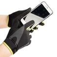 thumbnail image 2 of Guantes de seda de hielo para andar en bicicleta para deportes al aire libre, para mujeres y hombres, de dedos completos, para primavera y otoño, verano, finos, transpirables, con pantalla táctil,, 2 of 6
