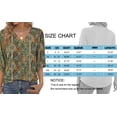 thumbnail image 5 of MOSHU V Neck Tops for Women 3/4 Length Sleeve Women Tops Casual Dressy Women Blouses Trendy Tunic Tops, 5 of 9