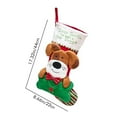 thumbnail image 3 of Aoyunhp Christmas Decorations,Cat Christmas Stocking Kitty Ornament Gifts Bags for Pets Ornament Kitten Decoration Holiday Party Supply,Personalized Christmas Stocking,Christmas Ornaments 8"X17", 3 of 5