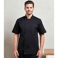 thumbnail image 3 of Premier Mens Short-Sleeved Chef Jacket, 3 of 4