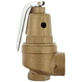 thumbnail image 2 of Apollo Valve 10-600 Series Bronze Safety Relief Valve, ASME Hot Water, 50 psi Set Pressure, 3/4" x 1" NPT Female CA3, 2 of 2