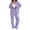 Light Purple, variant on Rexolia Women’s Zip Up Hoodie & Wide Leg Sweatpants Tracksuit with Pockets 2-Piece Beige L