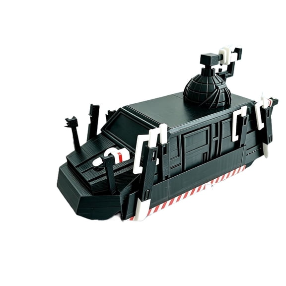 Storm Chasers TIV2 Tornado Intercept Vehicle Buildable Model, Deployable Features, Movable Wheels, Weather Research Truck Display Collectible