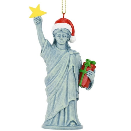 Liberty Christmas Shop 2019 Tree Buddees Xmas Liberty Christmas Statue of Liberty Figurine Ornament ()