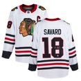 thumbnail image 3 of Denis Savard Signé Chicago Blackhawks White Fanatics Maillot Breakaway, 3 of 3
