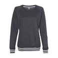 thumbnail image 2 of J. America - Women's Relay Crewneck Sweatshirt - 8652, 2 of 3