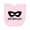 AD-Pink, variant on Inktastic Sidekick Kids Superhero Mask Newborn Bib