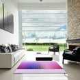 thumbnail image 7 of Ahgly Company Machine Washable Indoor Rectangle Transitional Blossom Pink Area Rugs, 3' x 5', 7 of 7