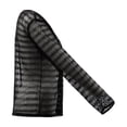 thumbnail image 2 of Ropa Playa Ocean Pacific para Mujer Blusa Corta Tejida Manga Larga Cuello Redondo Negro Talla EG, 2 of 4