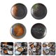 thumbnail image 5 of 4 platos redondos para condimentos, platos para sushi resistentes al desgaste, 5 of 6