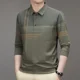 thumbnail image 2 of Polos para hombre, 100 % algodón, holgados, de manga larga, ropa de jersey, ofertas, citas, poliéster, talla S, sudaderas nuevas de alta calidad para hombre, 2 of 5