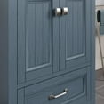 thumbnail image 6 of Eviva Britney 24 in. Ash Blue Single Sink Bath Vanity with Carrara Quartz Top and Undermount Porcelain Sink, 6 of 12