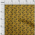 thumbnail image 1 of oneOone Viscose Chiffon Fabric Leaves & Floral Block Decor Fabric Printed BTY 42 Inch Wide, 1 of 4