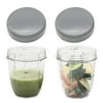 thumbnail image 1 of Blender Cups And Flat Lids Replacement Parts Compatible With Nutribullet, 1 of 4
