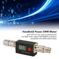 thumbnail image 4 of Handheld Power SWR Meter, Digital SWR Meter LCD Screen VHF UHF Two Way Radio 80-999MHz 120W 1.00-99.9 Pantalla VSWR Mini  for Antenna, 4 of 7