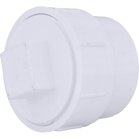 Charlotte Pipe Cleanout Plug Adapter - Durable Schedule 40 PVC DWV - 4 In, One Size