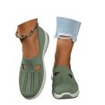 thumbnail image 3 of Women Casual Shoes Slip On Loafers Walking Shoes Casual Footwear Mesh Hollow Non Slip Sole For Everyday Outdoor Wear ,Us Size:8.5, 3 of 9