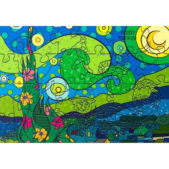 VAN GOGH NOCHE ESTRELLADA 34 PZS Novelty