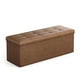 thumbnail image 1 of Banco de Almacenamiento, 38 x 110 x 38 cm, Soporta hasta 300 kg, para Sala de Estar, Dormitorio, Entrada, 1 of 7