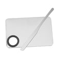 thumbnail image 3 of Makeup Mixing Palette Rustproof for Nail Varnish Liquid Foundation Beginners Rectangle, 3 of 10