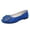 Blue, variant on Women Fashionable Casual Spring Candy-Colored Work Shoes Color Toe Decorative Buckle Flat-Bottomed Multi-Colored Large Size Cloth Shoes Classic Clog